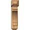 Ekena Millwork Merced Craftsman Rough Sawn Bracket w/ Offset Brace, Western Red Cedar, 8"W x 30"D x 34"H BKT0806X30X34MRC04RWR - alternate 2